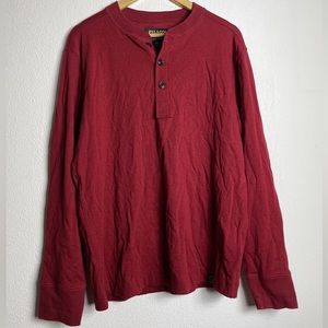 Filson double layer henley red